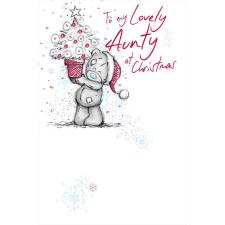 Lovely Aunty Me to You Bear Christmas Card Image Preview